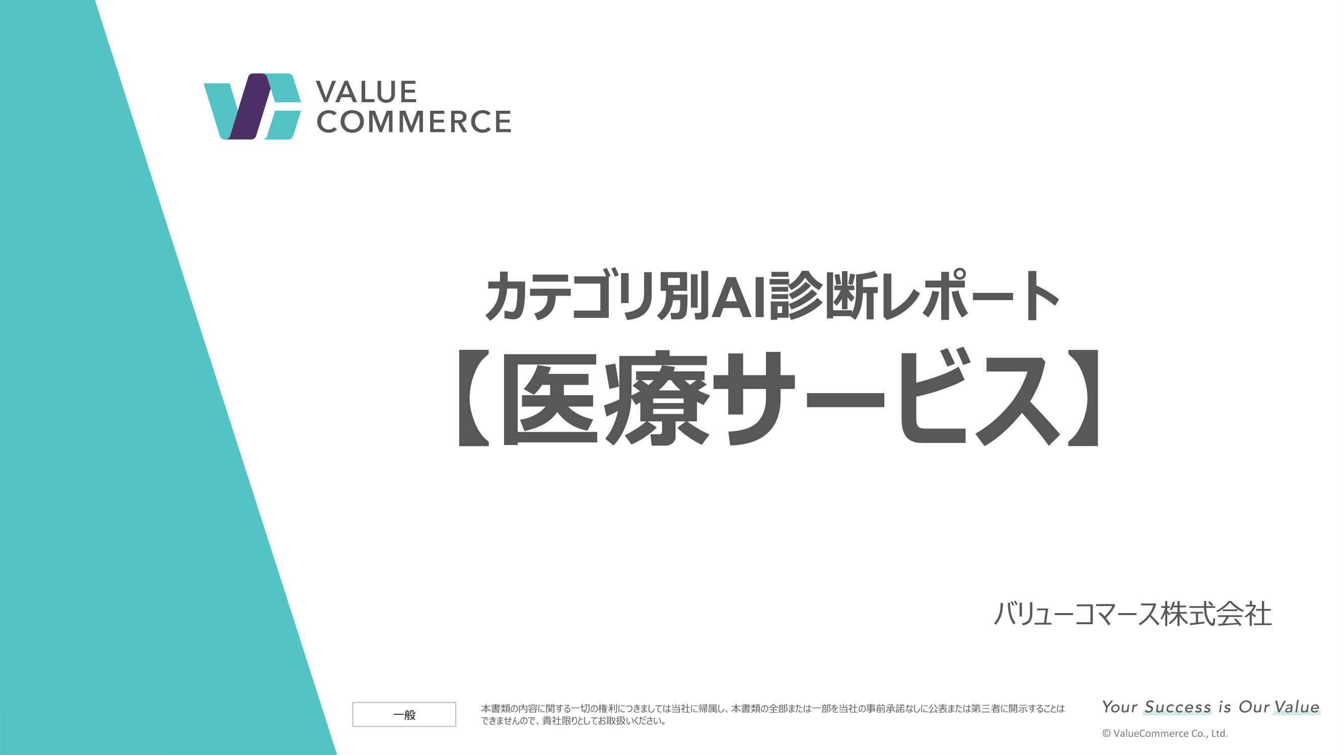 【医療サービス】カテゴリ別AI診断レポート