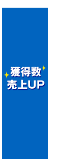 アフィリエイトプログラム開始1年間の運用イメージ　獲得数売上UP